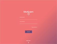 Tablet Screenshot of lms.educexpert.com
